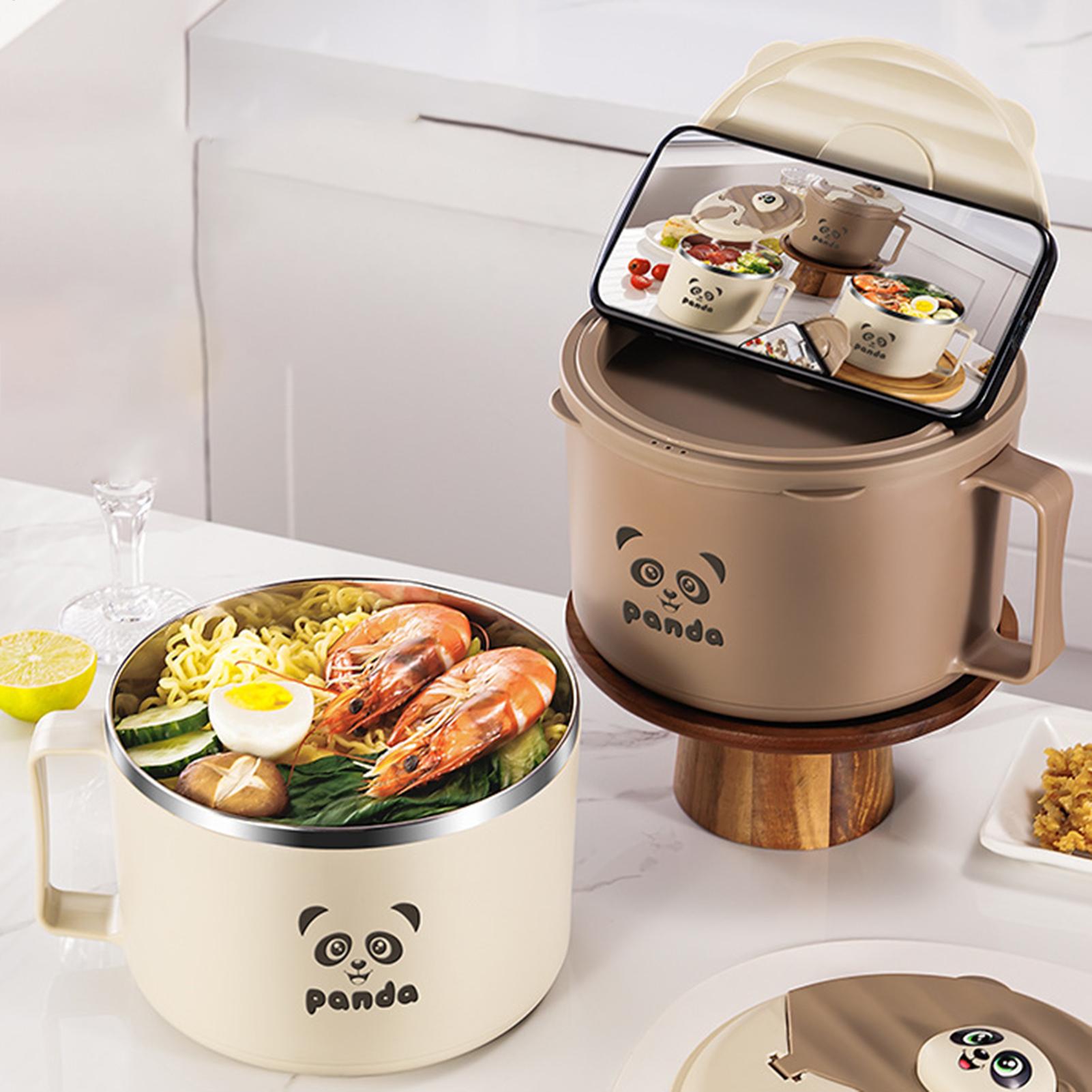 Meal Prep Noodles - Soup Bowls With Handles Portable Meal