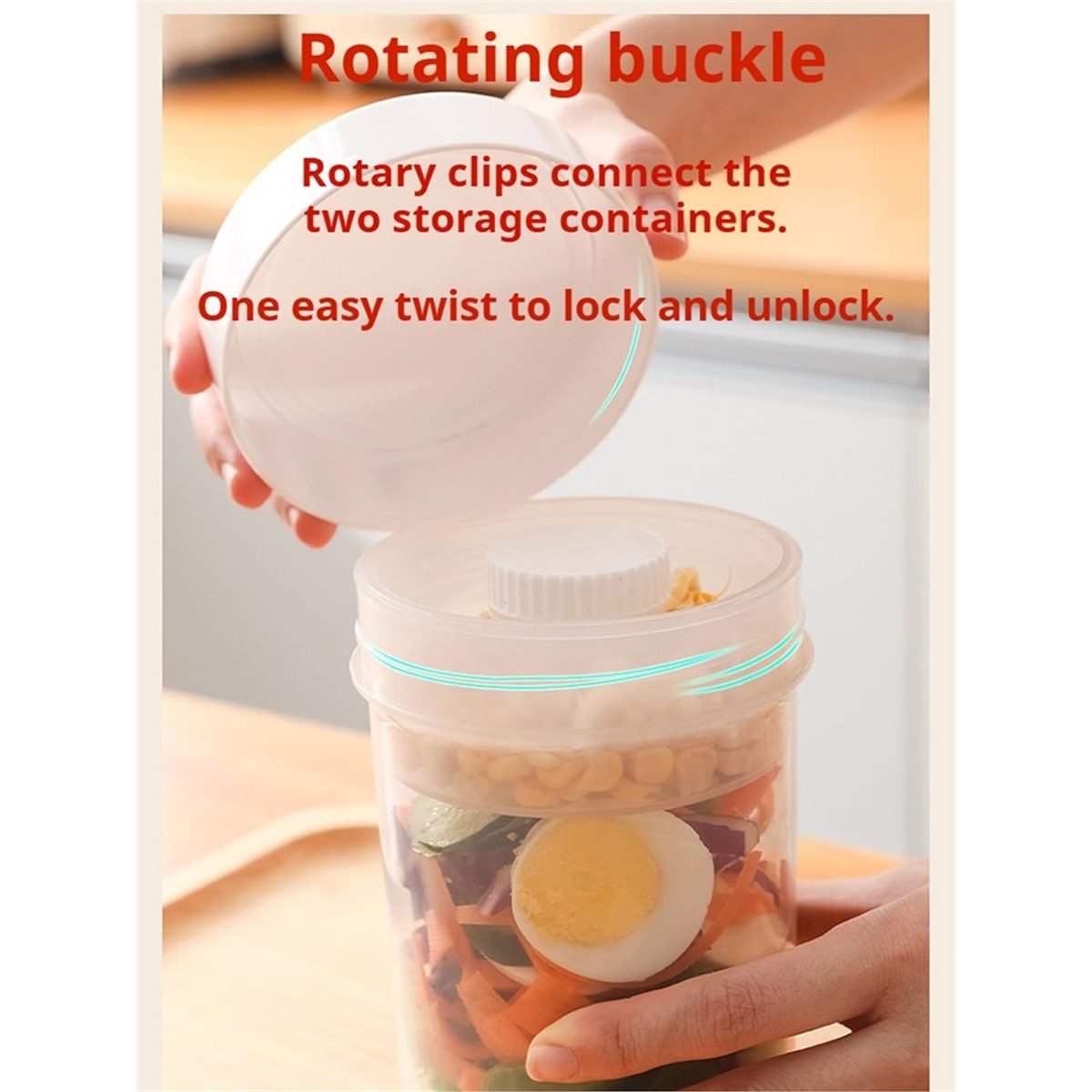 Leakproof Salad Jars - Wet/Dry - đánh giá và giá Meal Prep Jar Salad