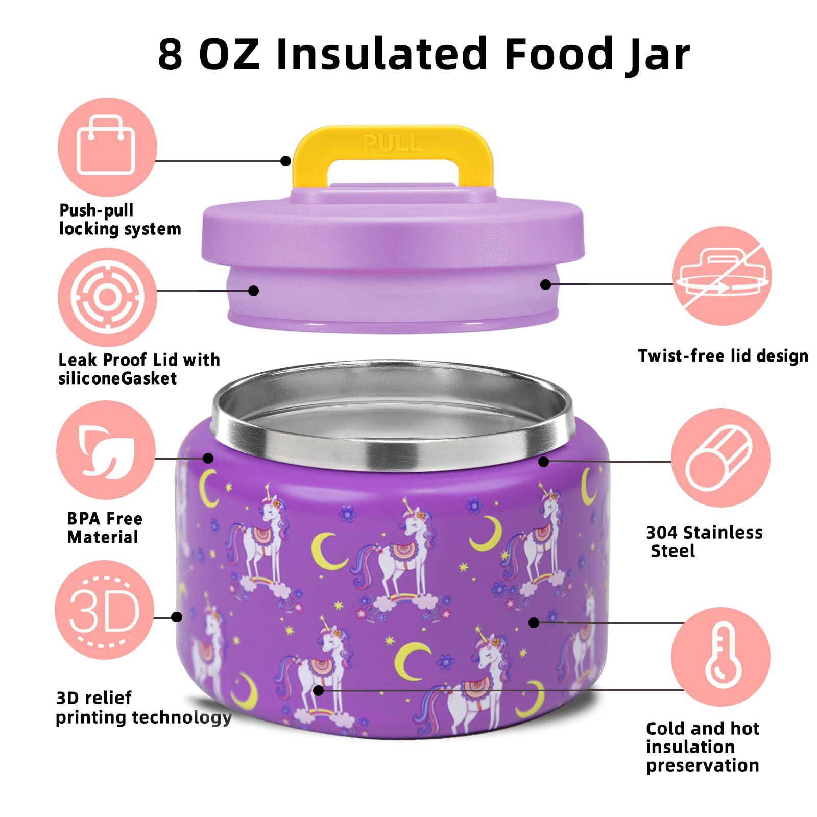 Bento Lunch Box for Kids With  - đánh giá và giá Meal Prep Lunch Boxes