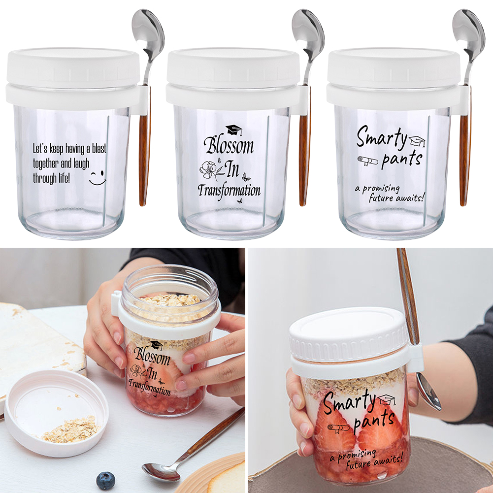 Cereal Milk Fruit Salad Storag - đánh giá và giá Meal Prep Jar Salad