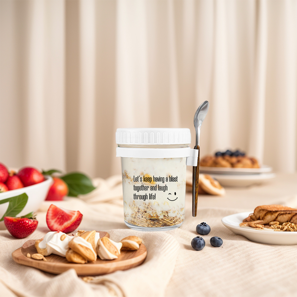 Cereal Milk Fruit Salad Storag - đánh giá và giá Meal Prep Jar Salad