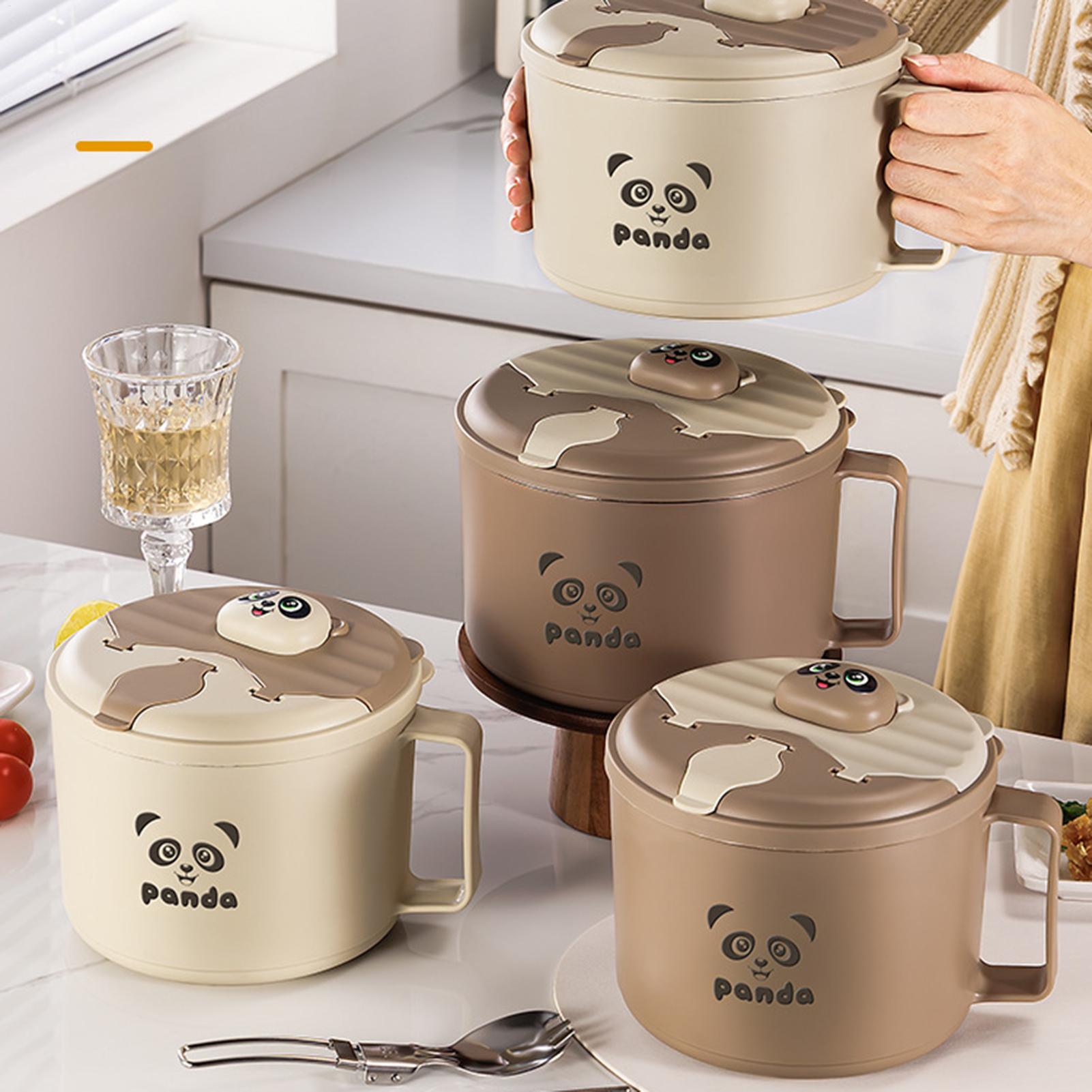 Instant Noodle Bowl Stainless  - đánh giá và giá Meal Prep Noodles