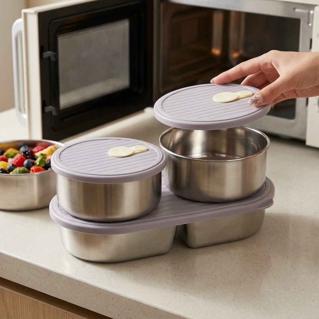Microwavable 304 Stainless Ste - đánh giá và giá Meal Prep Lunch Boxes