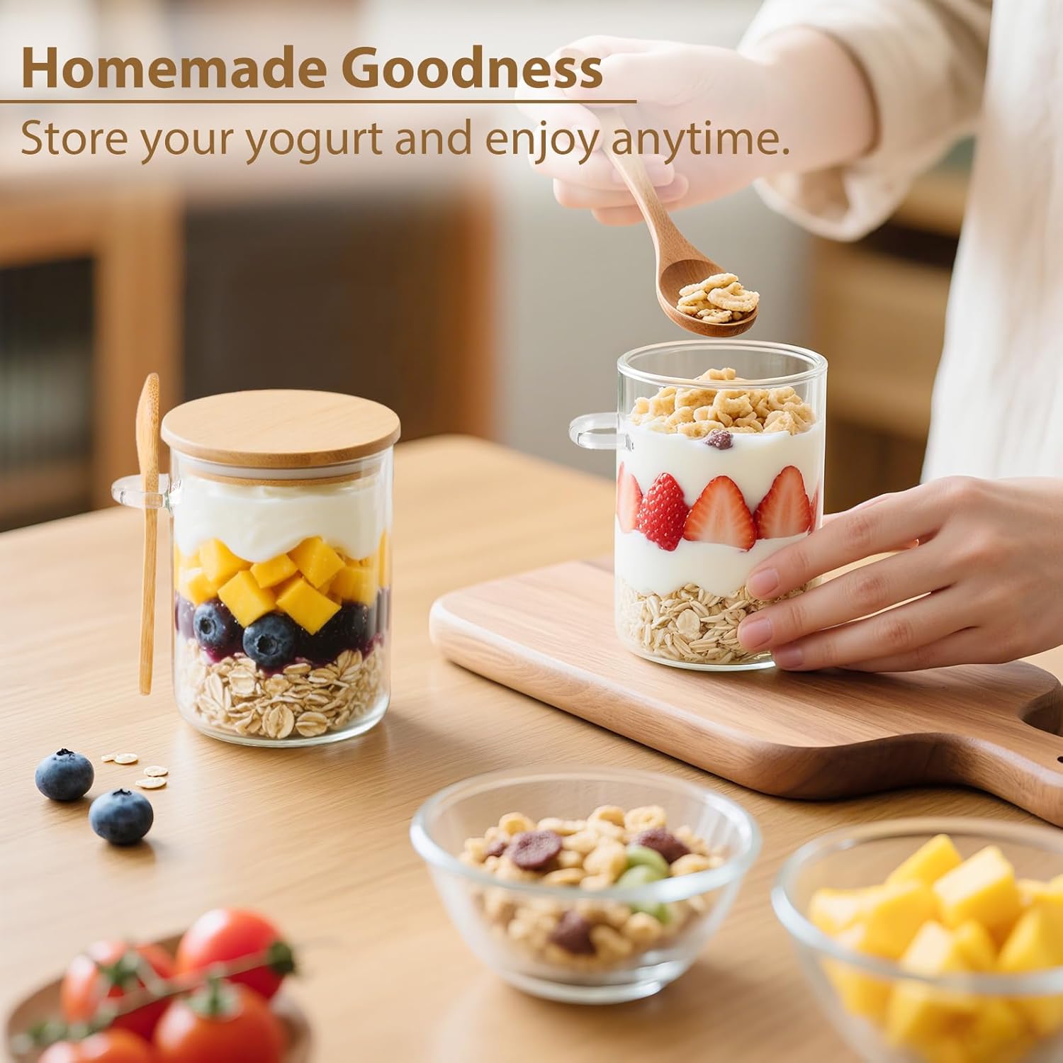 6 Pack Overnight Oats Containe - đánh giá và giá Meal Prep Containers