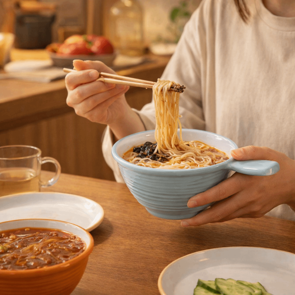 Creative Anti-Fall Melamine No - đánh giá và giá Meal Prep Noodles