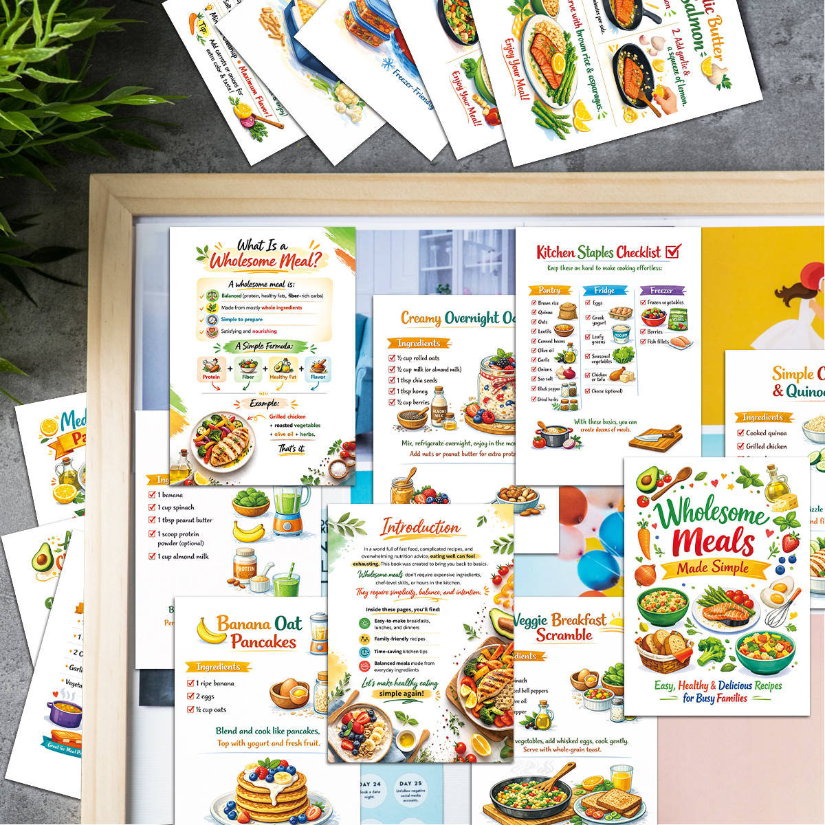 30pcs Wholesome Meals Recipe C - đánh giá và giá Meal Prep Healthy Recipes