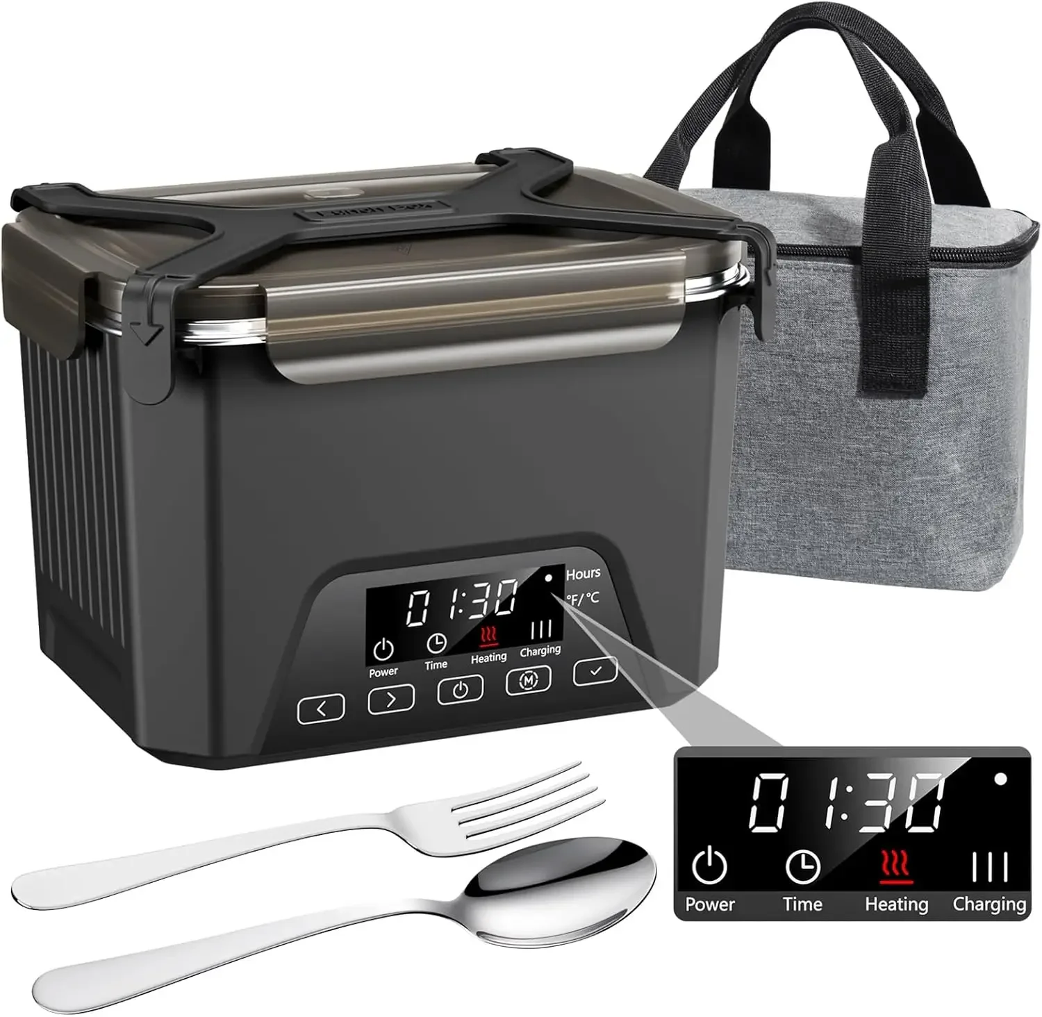 Cordless Electric Lunch Box, 1 - đánh giá và giá Meal Prep Lunch Boxes