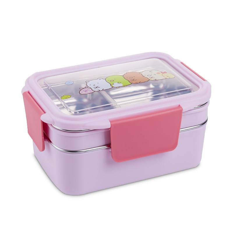 With Random Pattern Cartoon Lu - đánh giá và giá Meal Prep Lunch Boxes