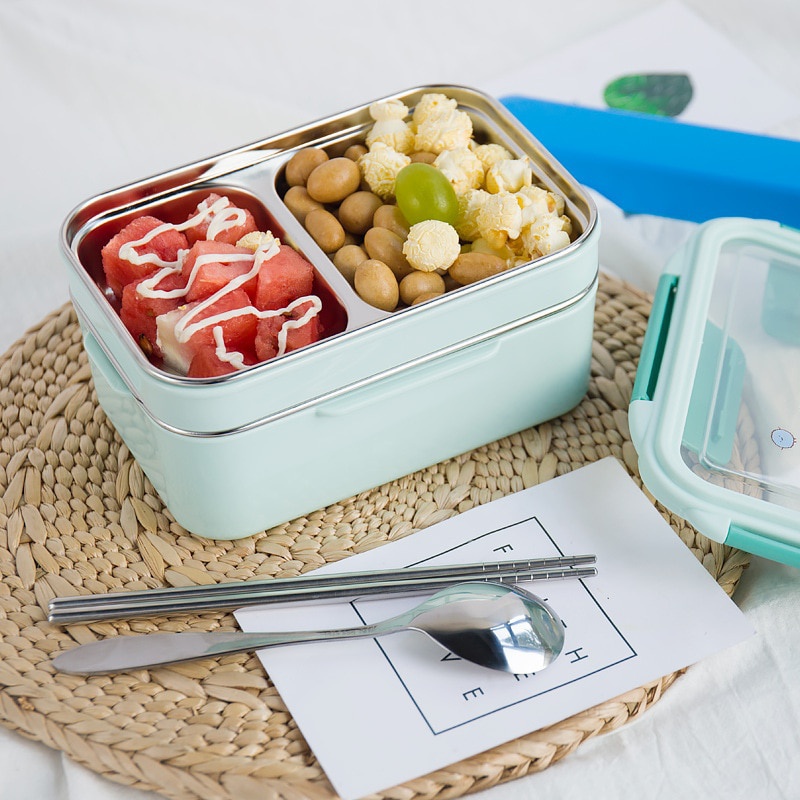 With Random Pattern Cartoon Lu - đánh giá và giá Meal Prep Lunch Boxes