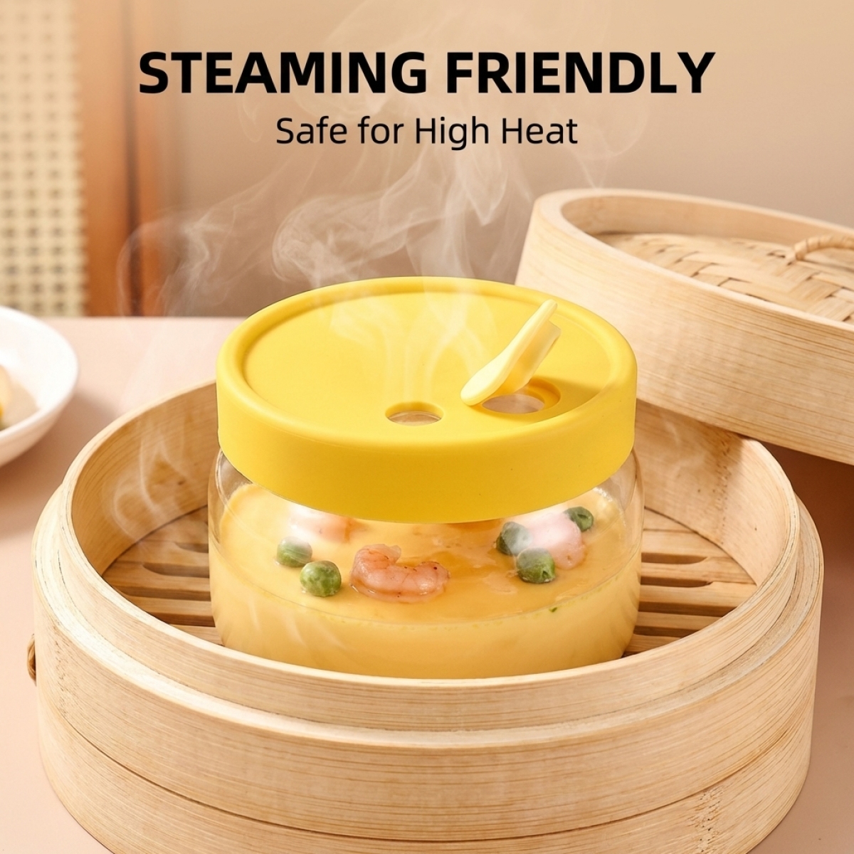 High Borosilicate Glass Bowl w - đánh giá và giá Meal Prep Yellow
