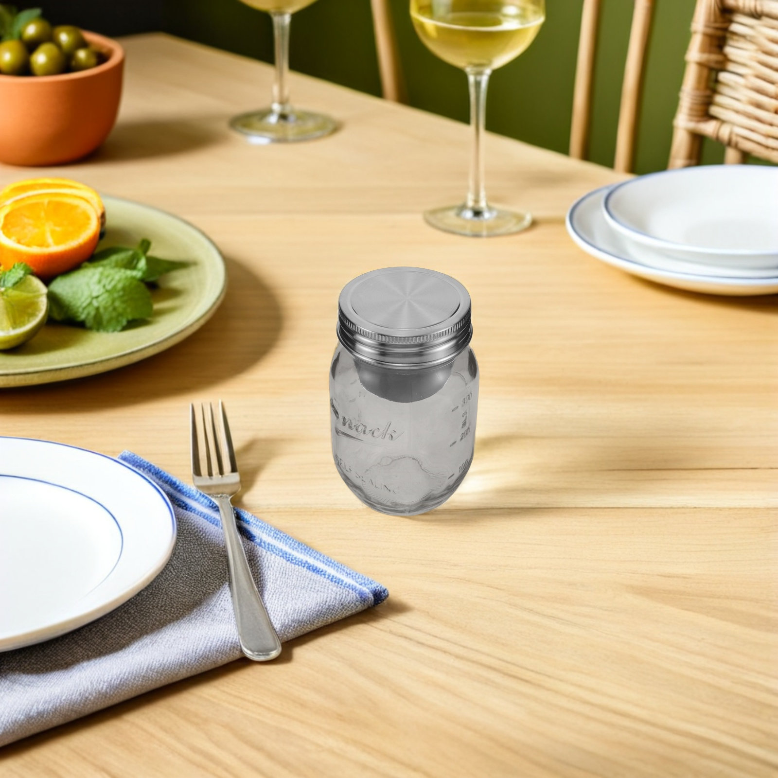 Glass Salad Jars 16 Fl Oz Seal - đánh giá và giá Meal Prep Jar Salad