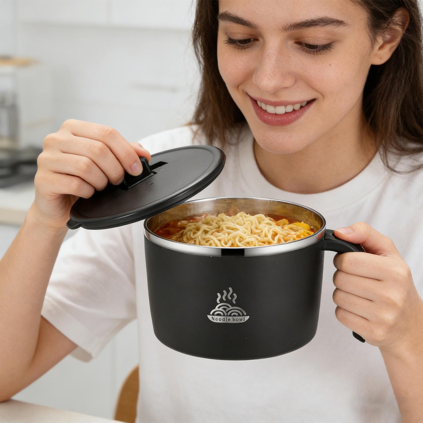 Soup Bowls With Lids Stainless - đánh giá và giá Meal Prep Noodles
