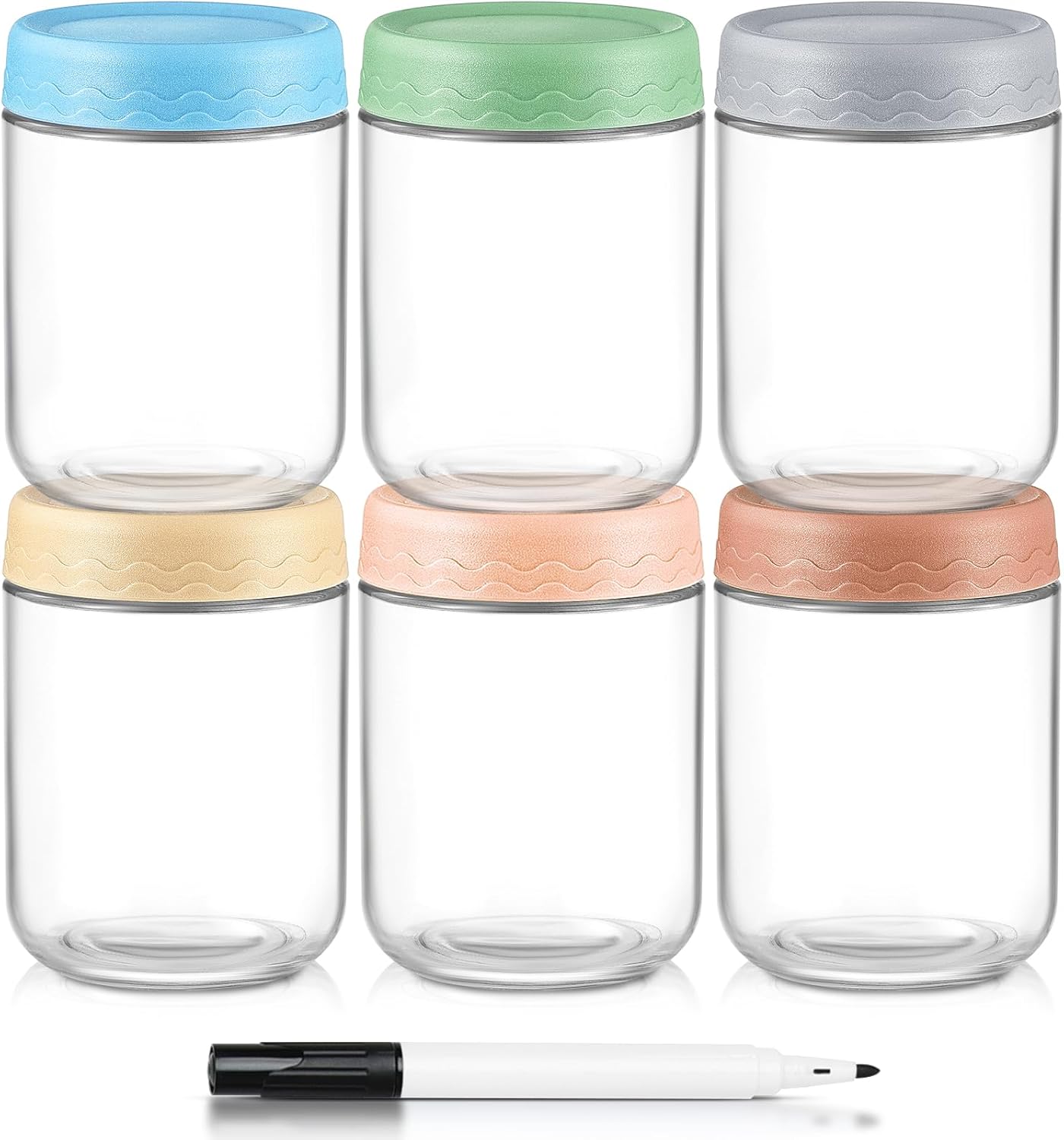 16 oz Glass Meal Prep Jars wit - đánh giá và giá Meal Prep Jar Salad