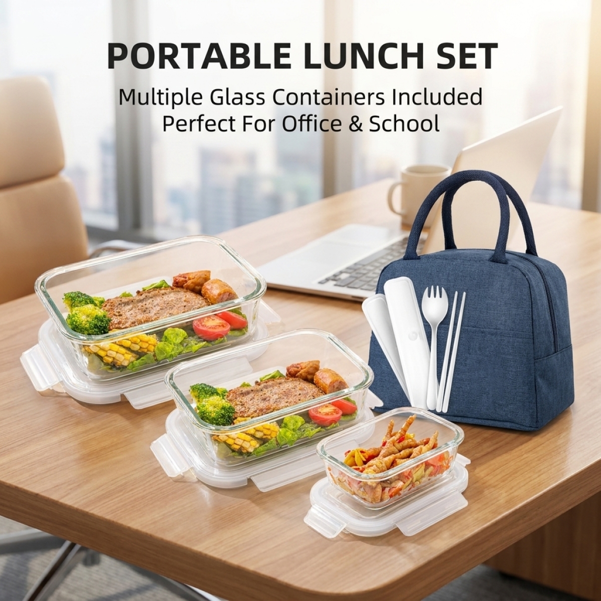 Premium White Glass Food Conta - đánh giá và giá Meal Prep Containers