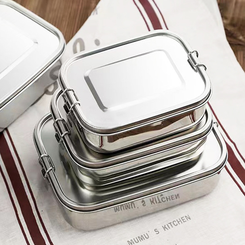 304 Stainless Steel Square Lun - đánh giá và giá Meal Prep Lunch Boxes