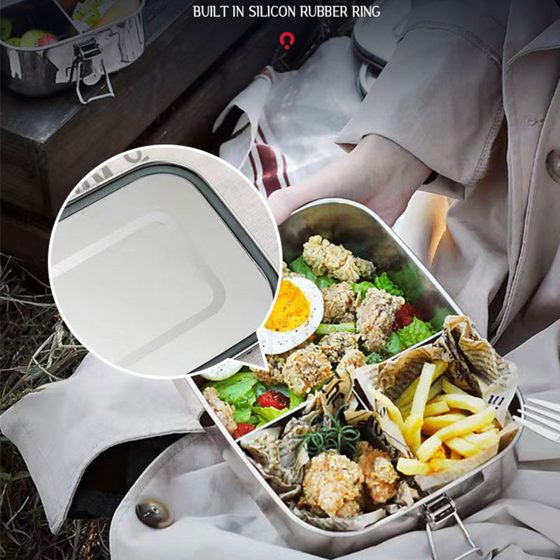 304 Stainless Steel Square Lun - đánh giá và giá Meal Prep Lunch Boxes