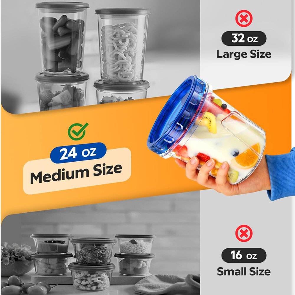 Freezer Storage Containers Air - đánh giá và giá Meal Prep Containers