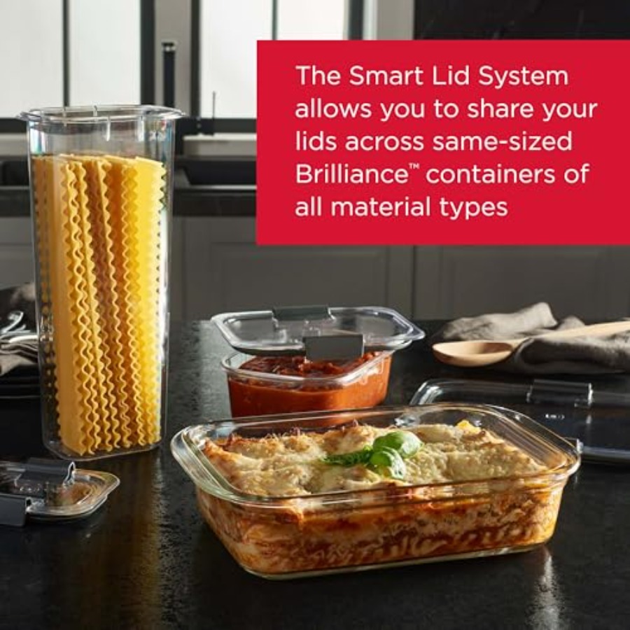 Brilliance Glass Food Storage  - đánh giá và giá Meal Prep Containers