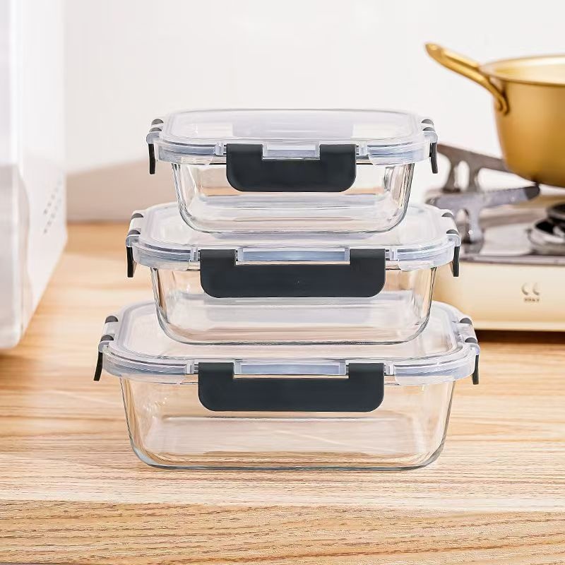 Glass Food Storage Container W - đánh giá và giá Meal Prep Lunch Boxes