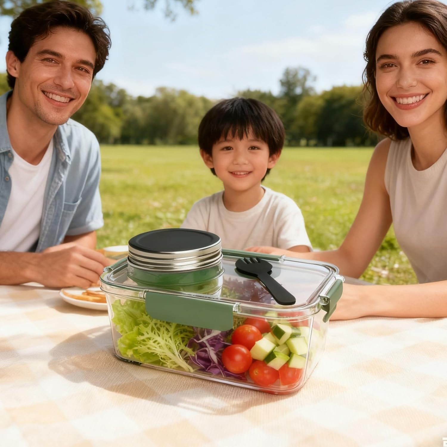 Solar Pod Jar Food Storage Con - đánh giá và giá Meal Prep Jar Salad