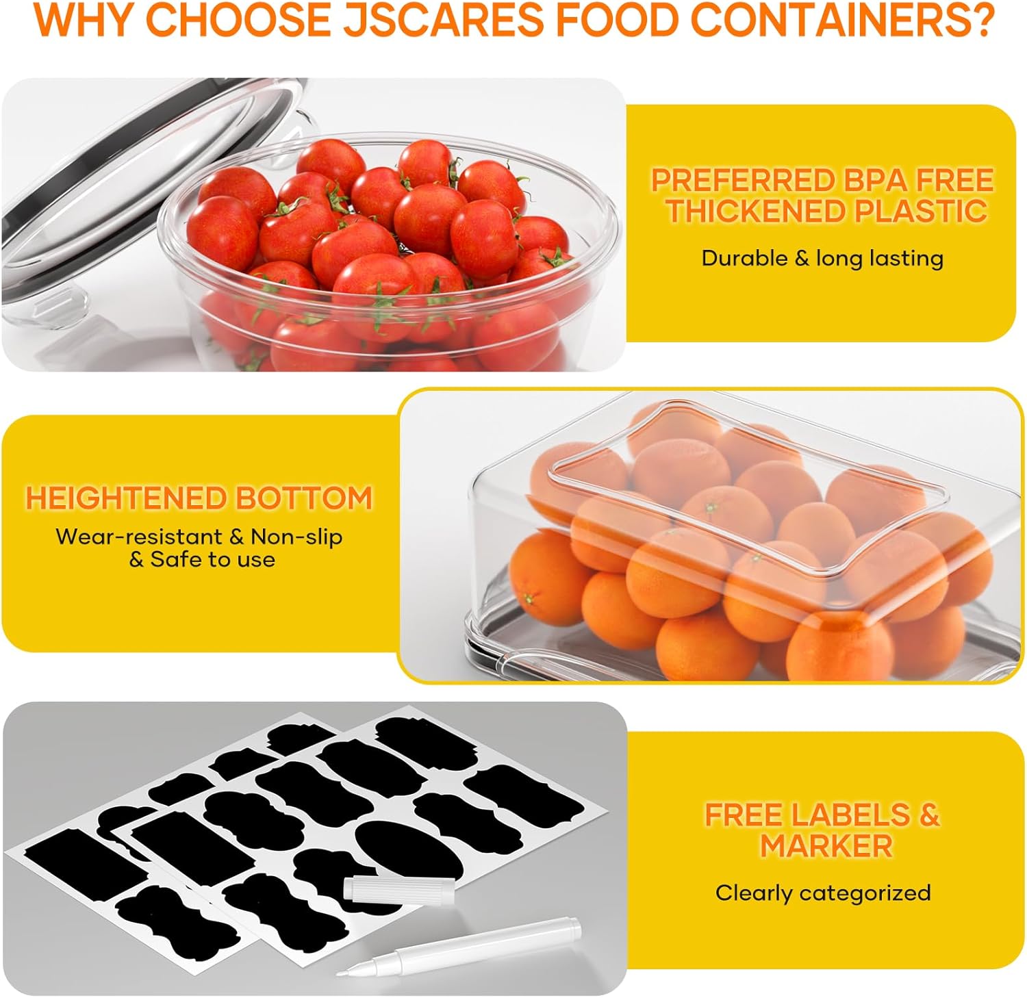 52 PCS Food Storage Containers - đánh giá và giá Meal Prep Containers