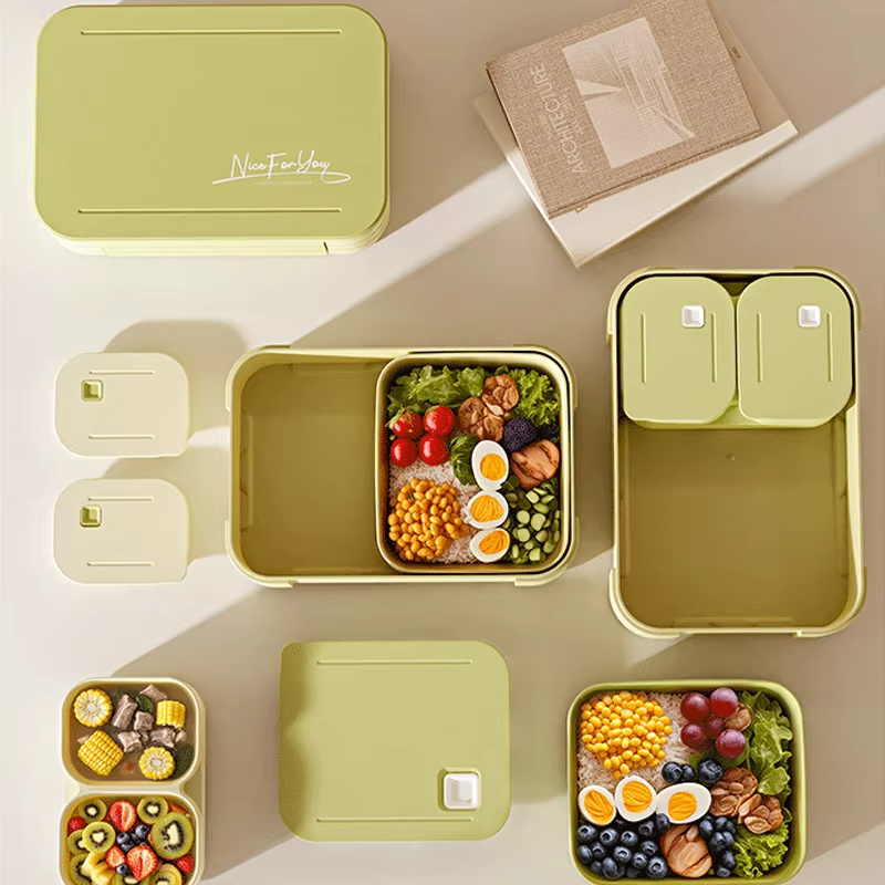 Multi-Compartment Bento Lunch  - đánh giá và giá Meal Prep Lunch Boxes