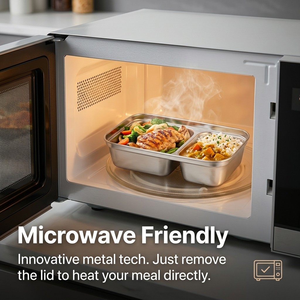 Microwave Safe 304 Stainless S - đánh giá và giá Meal Prep Lunch Boxes