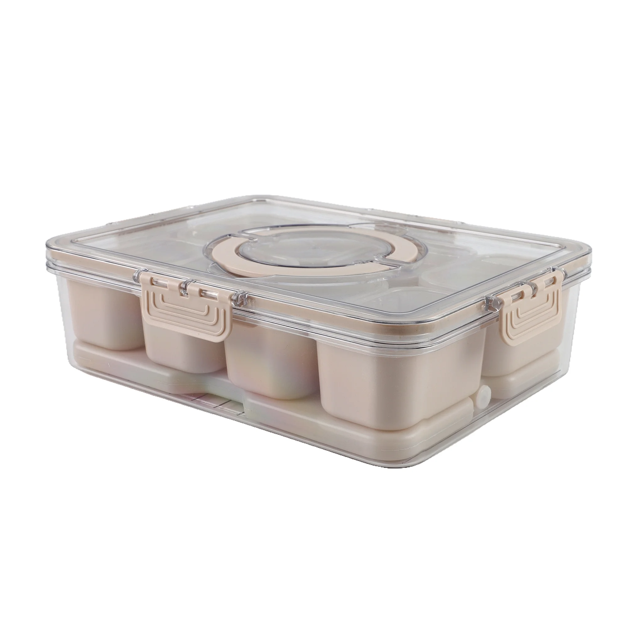 8-Compartment Snack Box Food S - đánh giá và giá Meal Prep Lunch Boxes