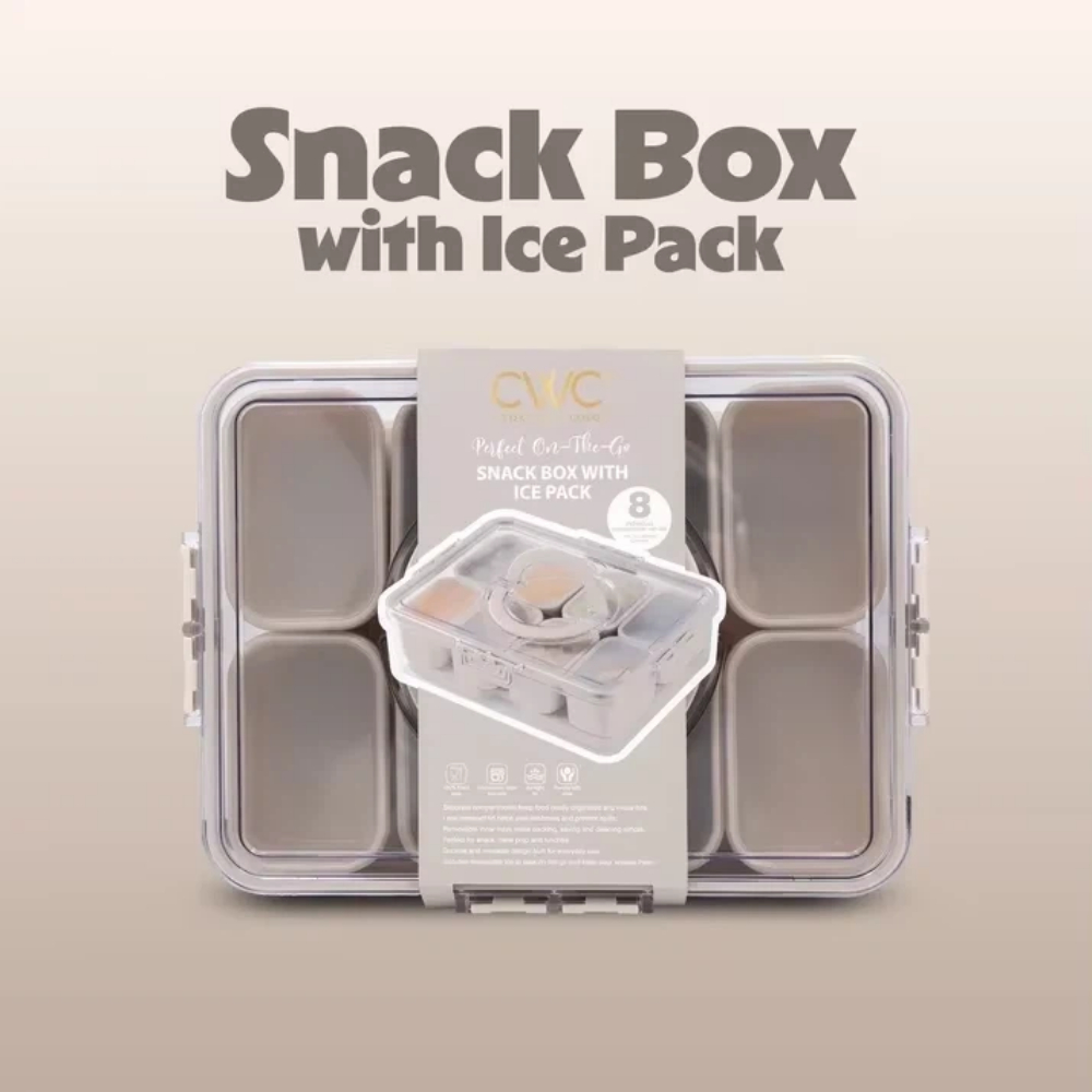 8-Compartment Snack Box Food S - đánh giá và giá Meal Prep Lunch Boxes