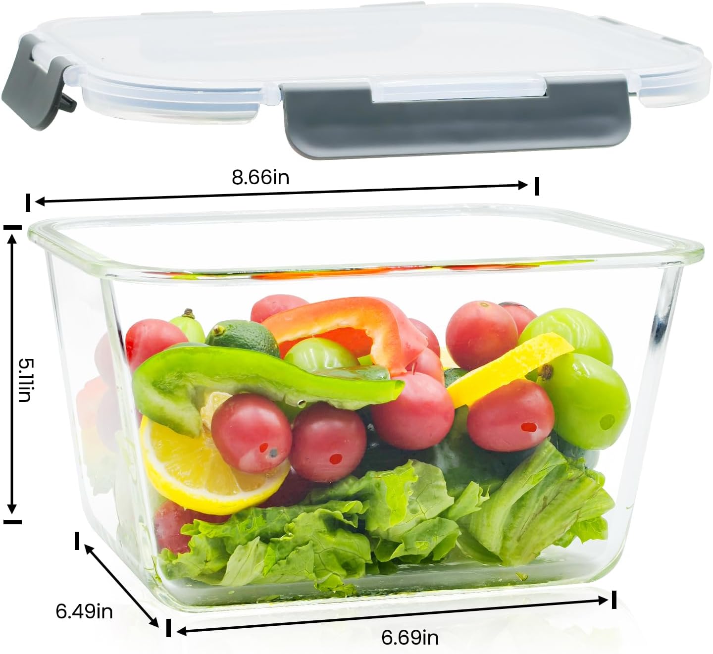 Large Glass Storage Containers - đánh giá và giá Meal Prep Rotisserie Chicken