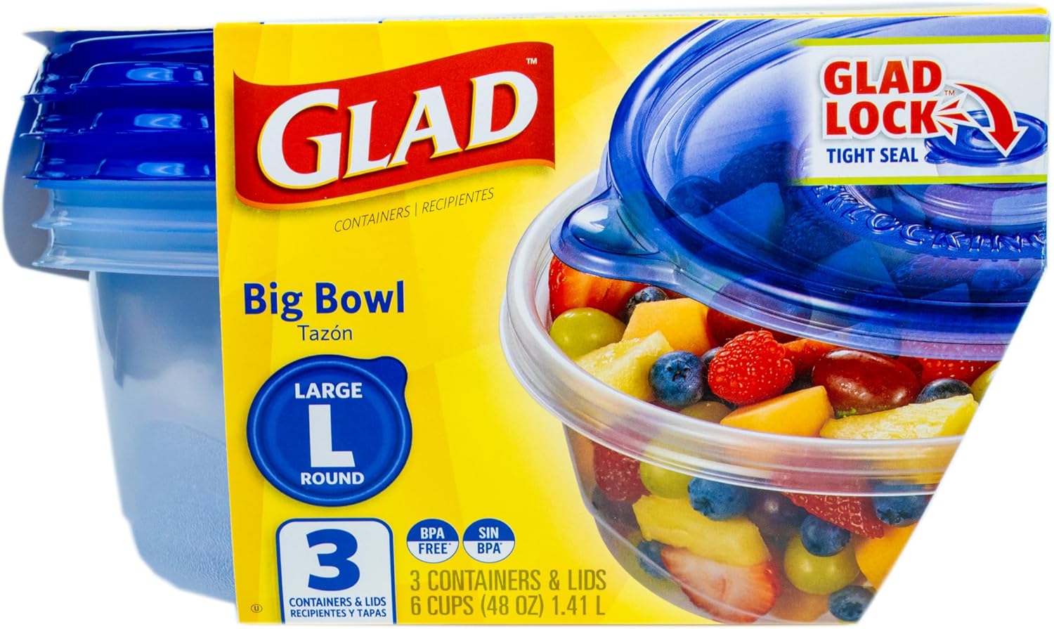 48 oz Round Food Storage Conta - đánh giá và giá Meal Prep Containers