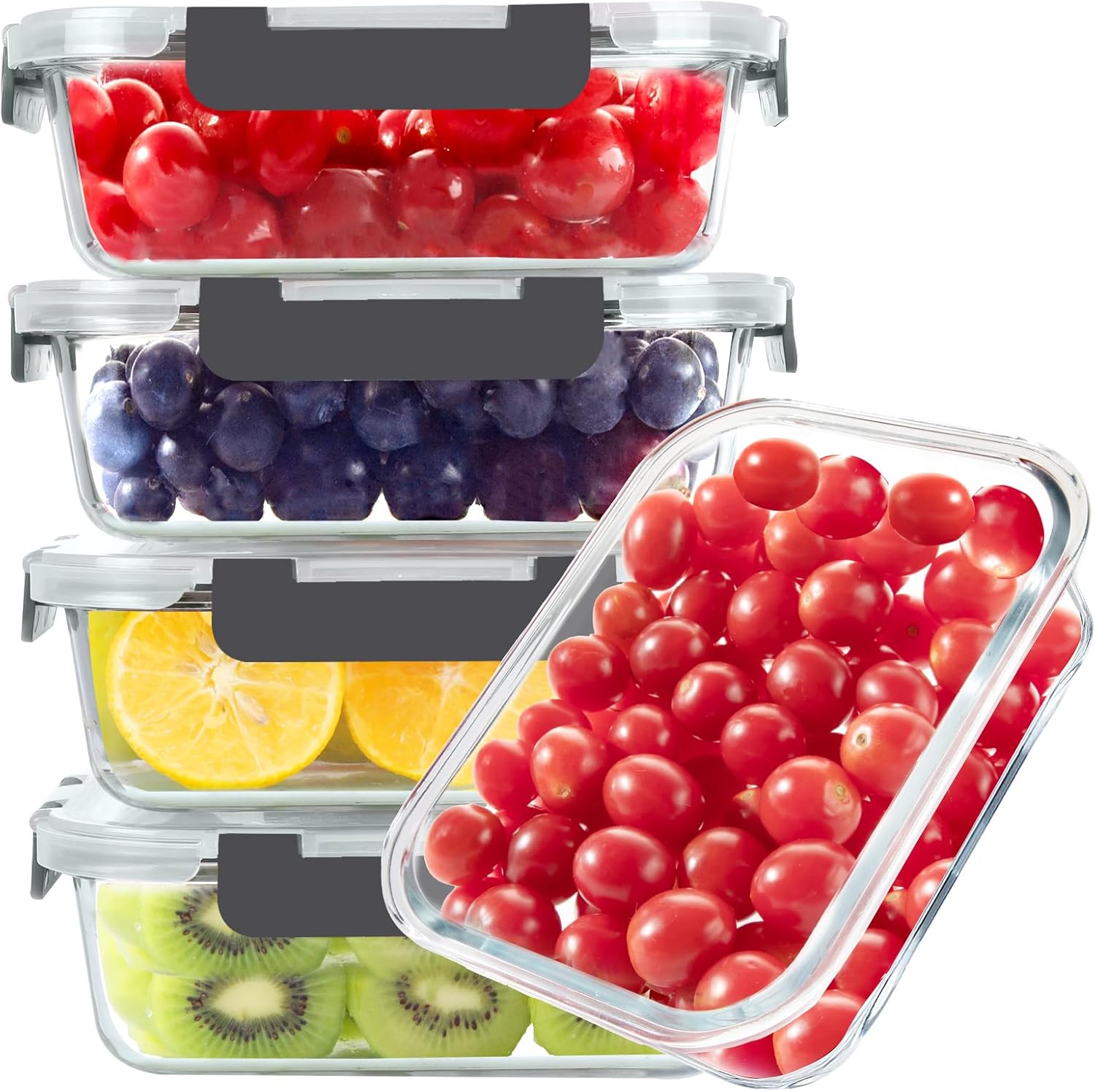 Glass Food Storage Containers, - đánh giá và giá Meal Prep Containers
